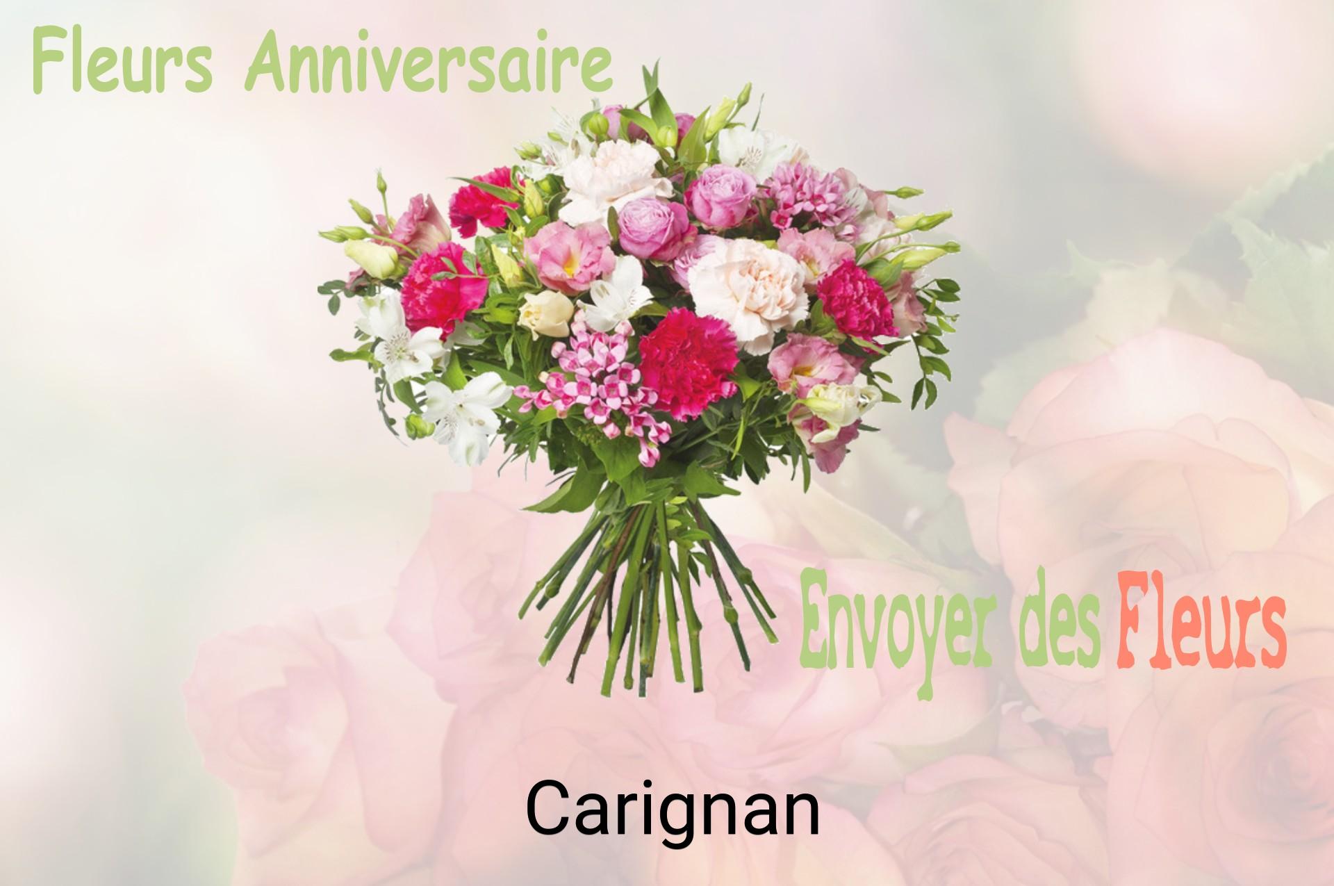 Bouquet de fleurs d’anniversaire livré à Carignan