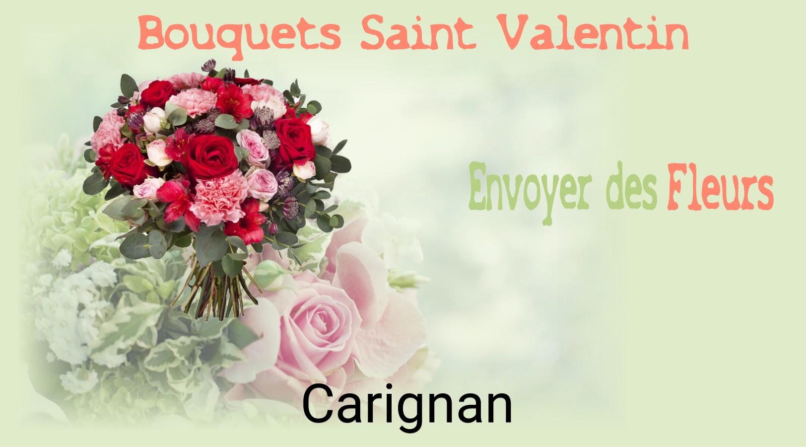 Roses de Saint-Valentin livrées à Carignan